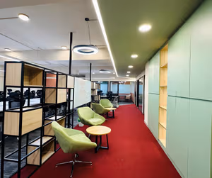 1 Person Coworking Desk