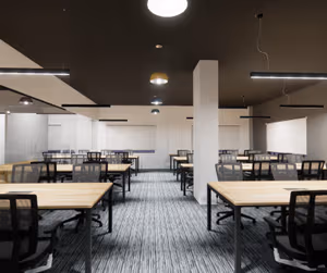 1 Person Coworking Desk