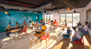 7 Person Coworking Desk