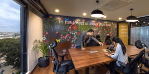 1 Person Coworking Desk