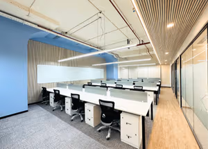 5 Person Coworking Desk