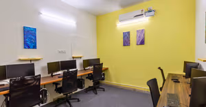 3 Person Coworking Desk