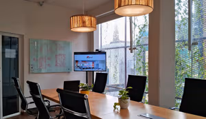 3 Person Coworking Desk