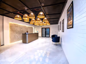 300 Person Private Office