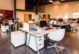 1 Person Coworking Desk