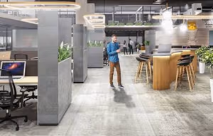 1 Person Coworking Desk