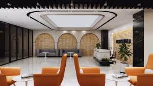 90 Person Private Office