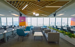 6 Person Coworking Desk