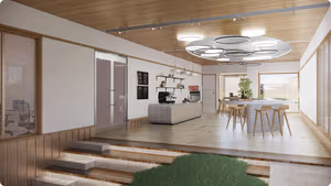 60 Person Private Office