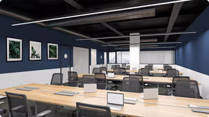 25 Person Private Office