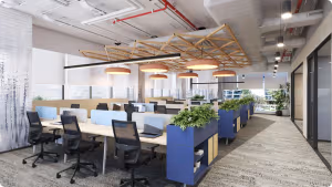 60 Person Private Office