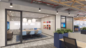 50 Person Private Office