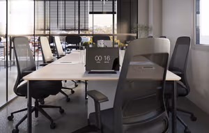 1 Person Coworking Desk