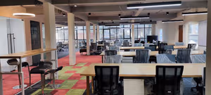 1 Person Coworking Desk