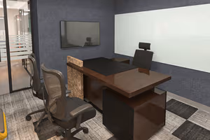 60 Person Private Office