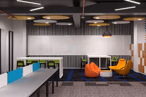 100 Person Private Office