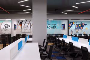 200 Person Private Office