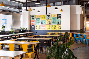 4 Person Coworking Desk