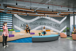 80 Person Private Office