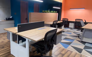 5 Person Coworking Desk