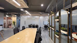 3 Person Coworking Desk
