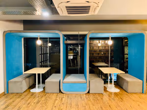 3 Person Coworking Desk