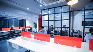2 Person Coworking Desk