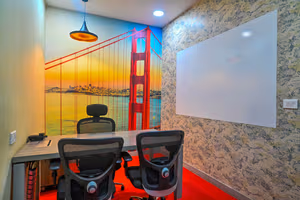 3 Person Coworking Desk