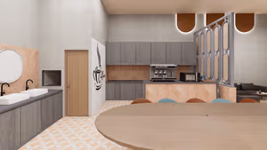 40 Person Private Office