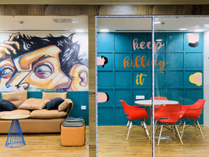 2 Person Coworking Desk