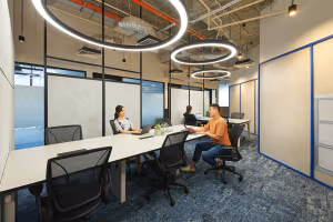 8 Person Coworking Desk