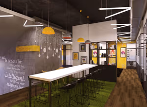 200 Person Private Office