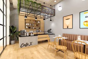300 Person Private Office