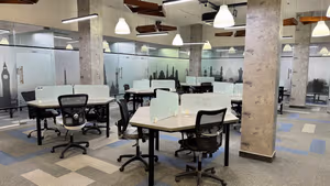 2 Person Coworking Desk