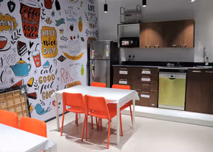 300 Person Private Office