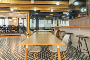 3 Person Coworking Desk