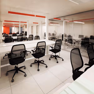 2 Person Coworking Desk