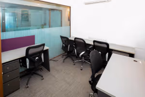 3 Person Coworking Desk