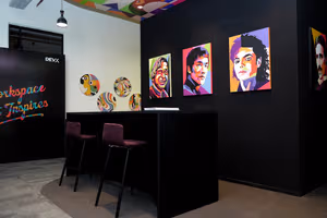 300 Person Private Office