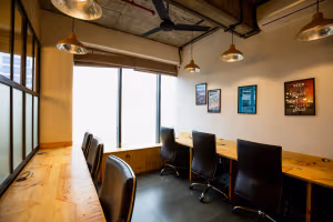 5 Person Coworking Desk