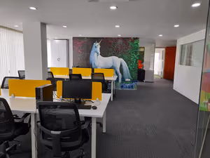 1 Person Coworking Desk