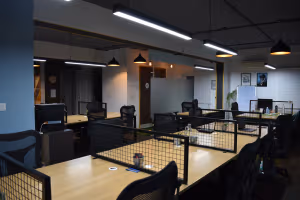 4 Person Coworking Desk