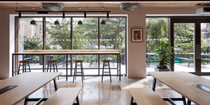 5 Person Coworking Desk