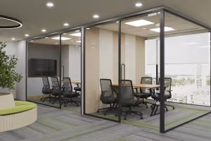 62 Person Private Office