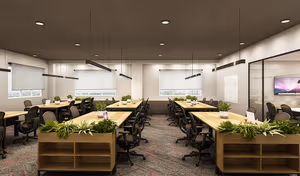 70 Person Private Office