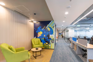 300 Person Private Office