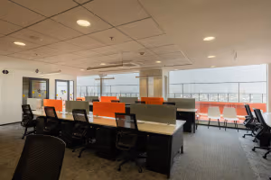 5 Person Coworking Desk