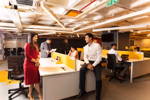 2 Person Coworking Desk