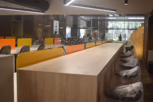 5 Person Coworking Desk