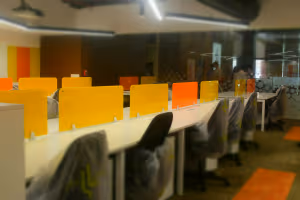 4 Person Coworking Desk